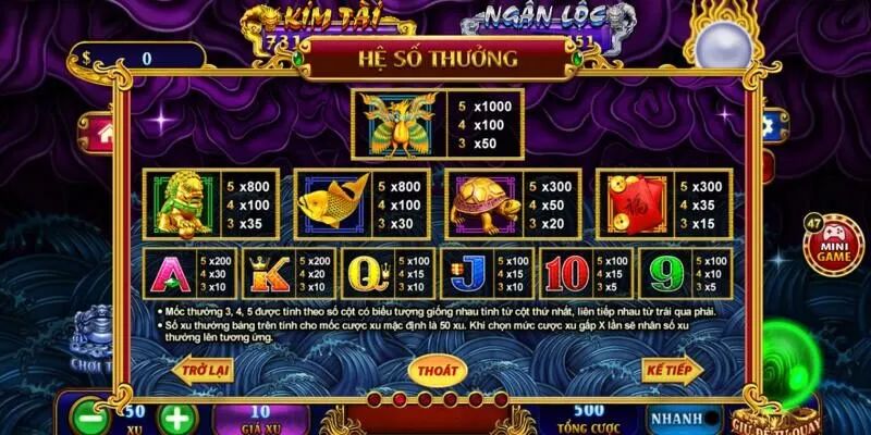 Mẹo quay hũ hay trong kho tàng ngũ long Hit Club